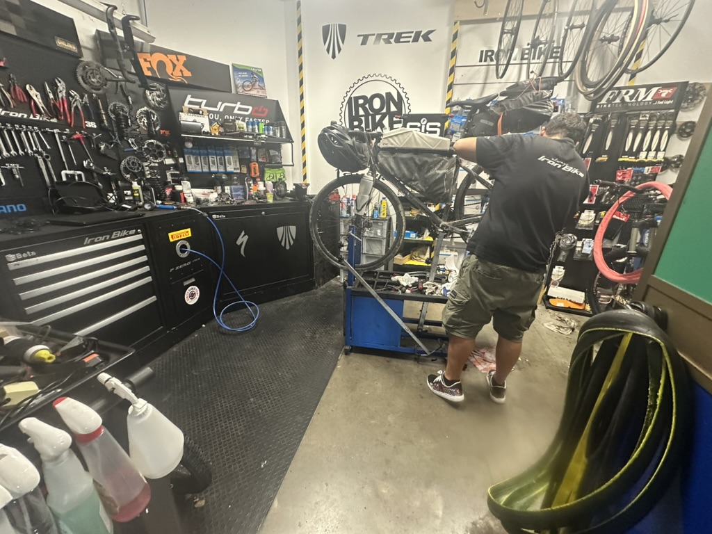 Bike shop maintenance