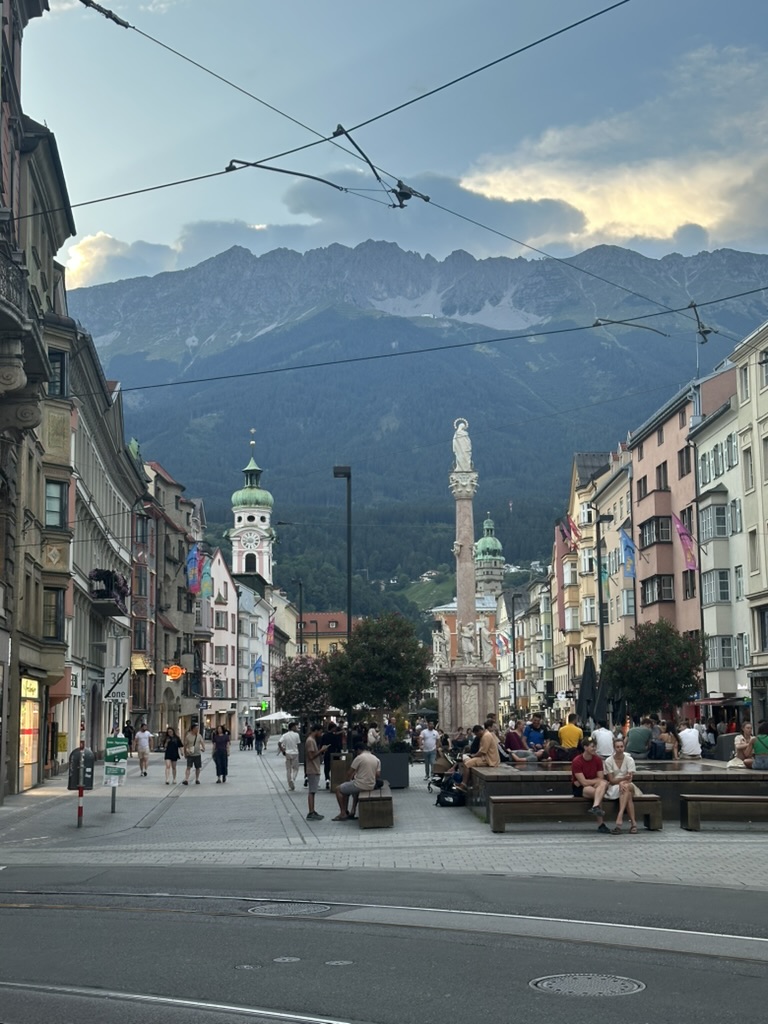 Innsbruck city view